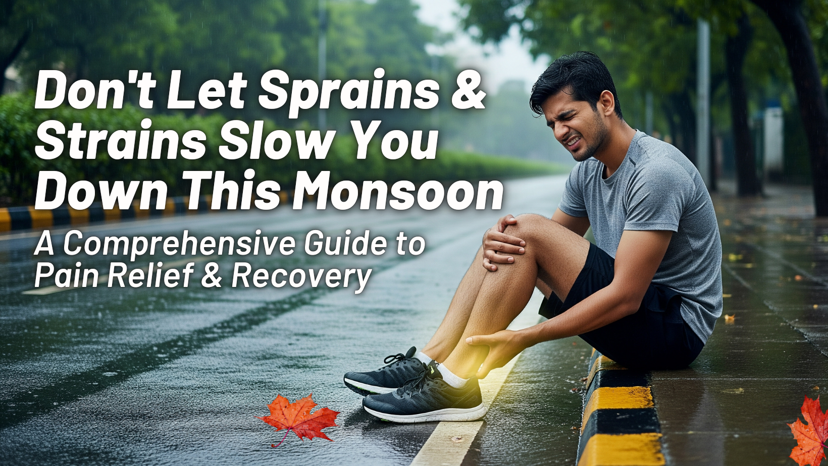 Don't Let Sprains & Strains Slow You Down This Monsoon: A Comprehensive Guide to Pain Relief & Recovery