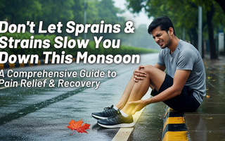 Don't Let Sprains & Strains Slow You Down This Monsoon: A Comprehensive Guide to Pain Relief & Recovery