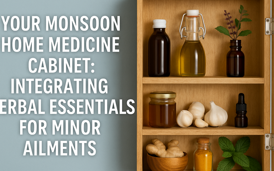Your Monsoon Home Medicine Cabinet: Integrating Herbal Essentials for Minor Ailments