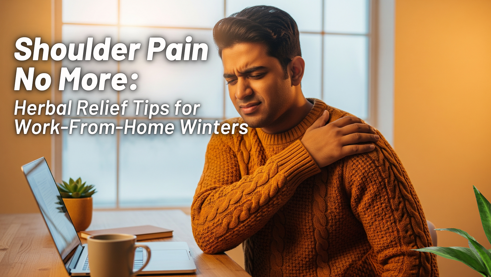 Shoulder Pain No More: Herbal Relief Tips for Work-From-Home Winters