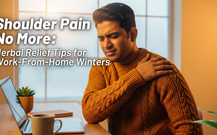 Shoulder Pain No More: Herbal Relief Tips for Work-From-Home Winters