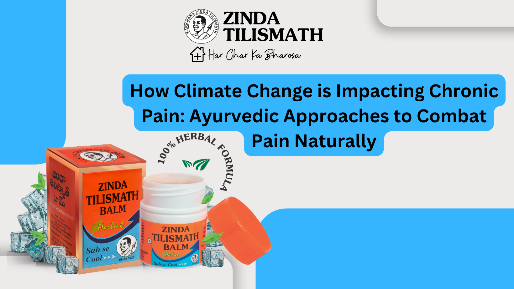 How Climate Change is Impacting Chronic Pain: Ayurvedic Approaches to Combat Pain Naturally