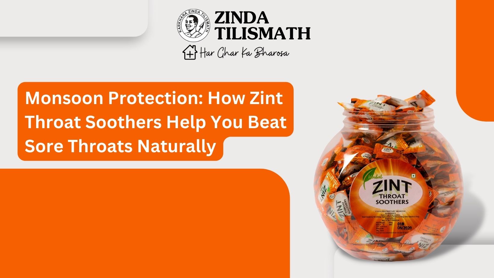 Monsoon Protection Monsoon Protection: How Zint Throat Soothers Naturally Relieve Sore ...