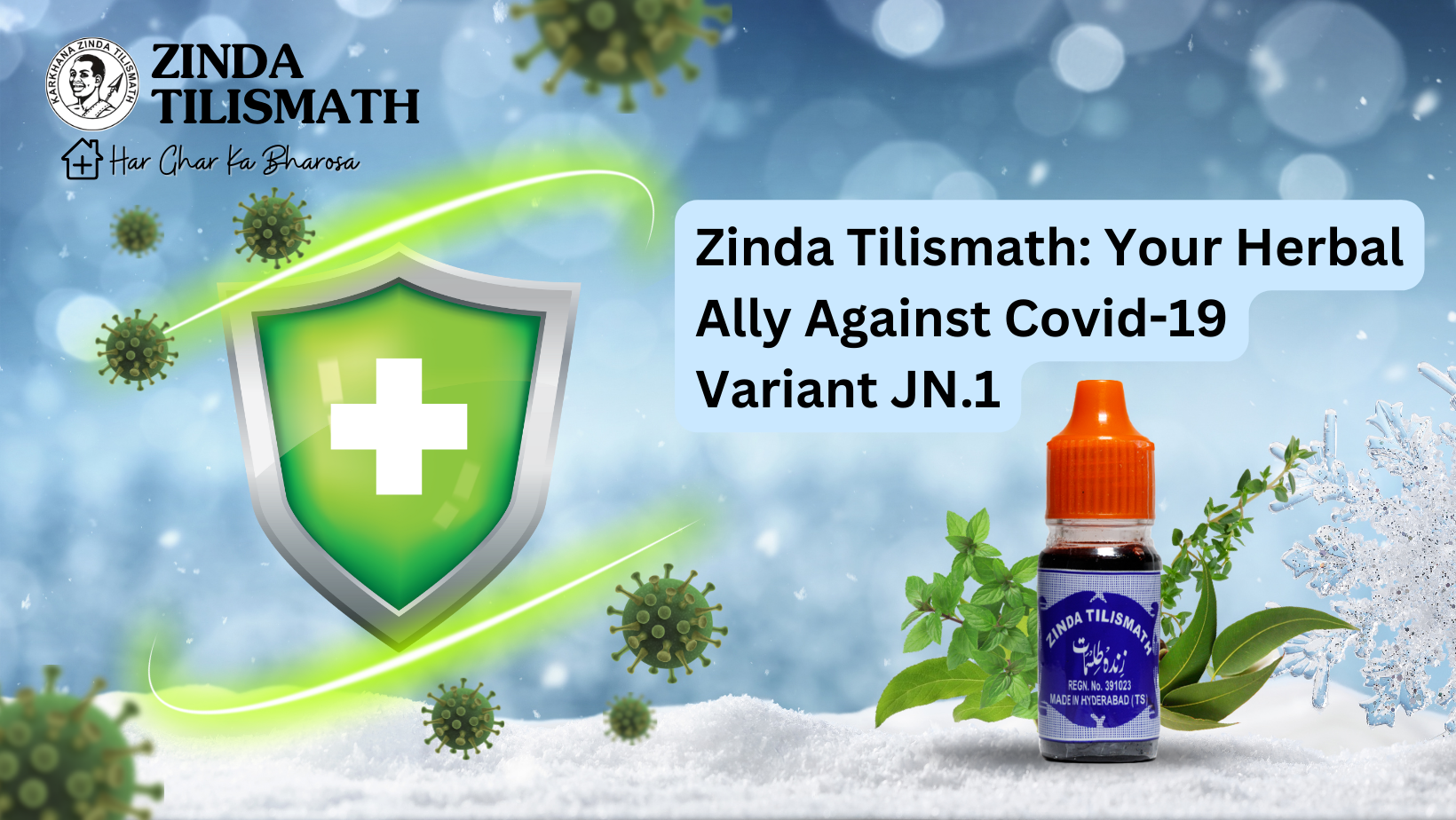 Zinda Tilismath: Your Herbal Ally Against Covid-19 Variant JN.1
