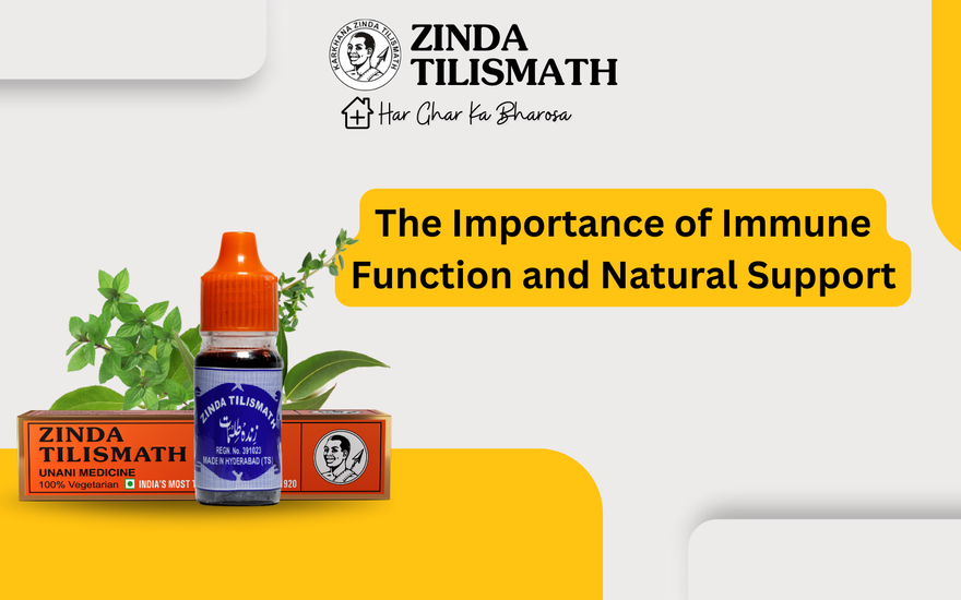 The Importance of Immune Function and Natural Support