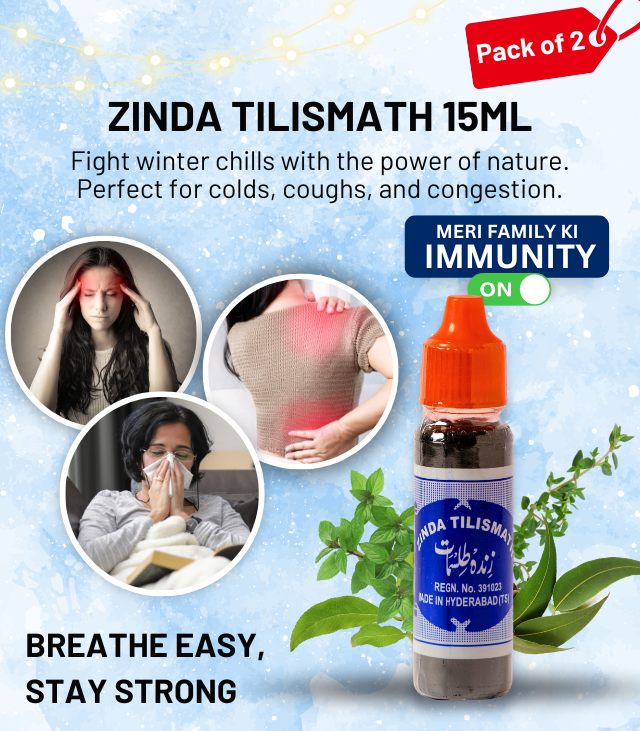 Zinda Tilismath Winter Wellness Pack + Free Travel Bag