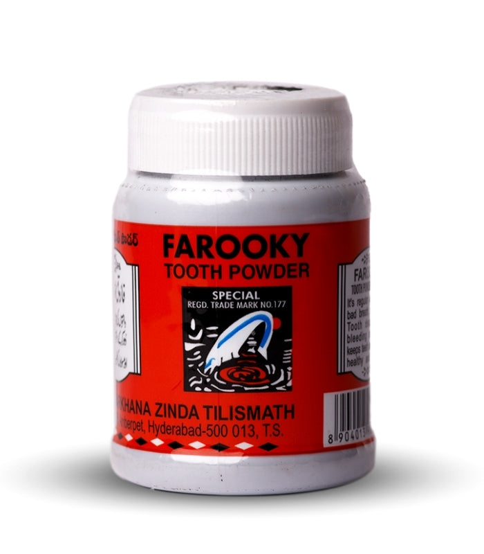 Tooth Powder For Inmates Order Farooky Tooth Powder 40GMS – Zinda Tilismath