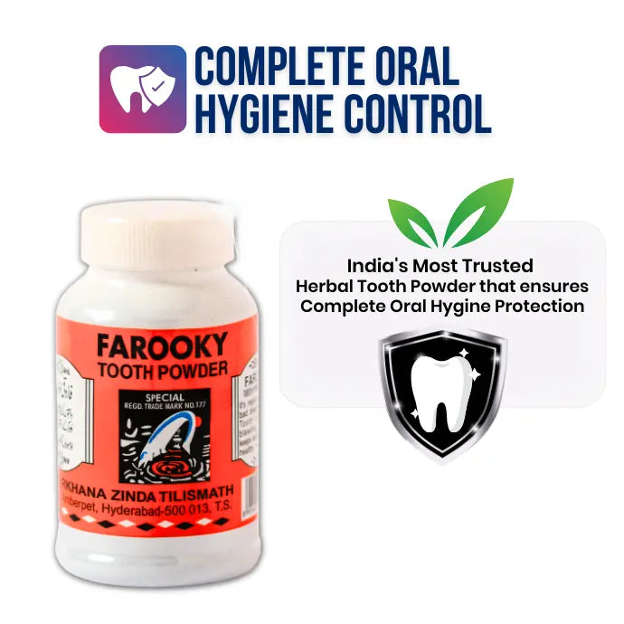 Early Tooth Powder Usage & Benefits of Farooky Tooth Powder | Herbal Oral Care – Zinda ...